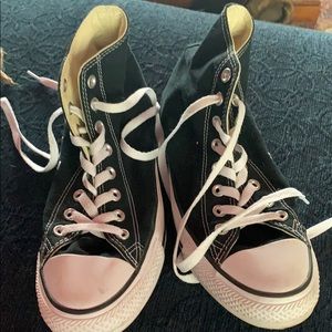 Black High Top Converse